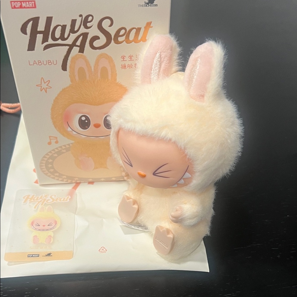 Pop Mart Labubu Bunny Plush Toy “SISI”
